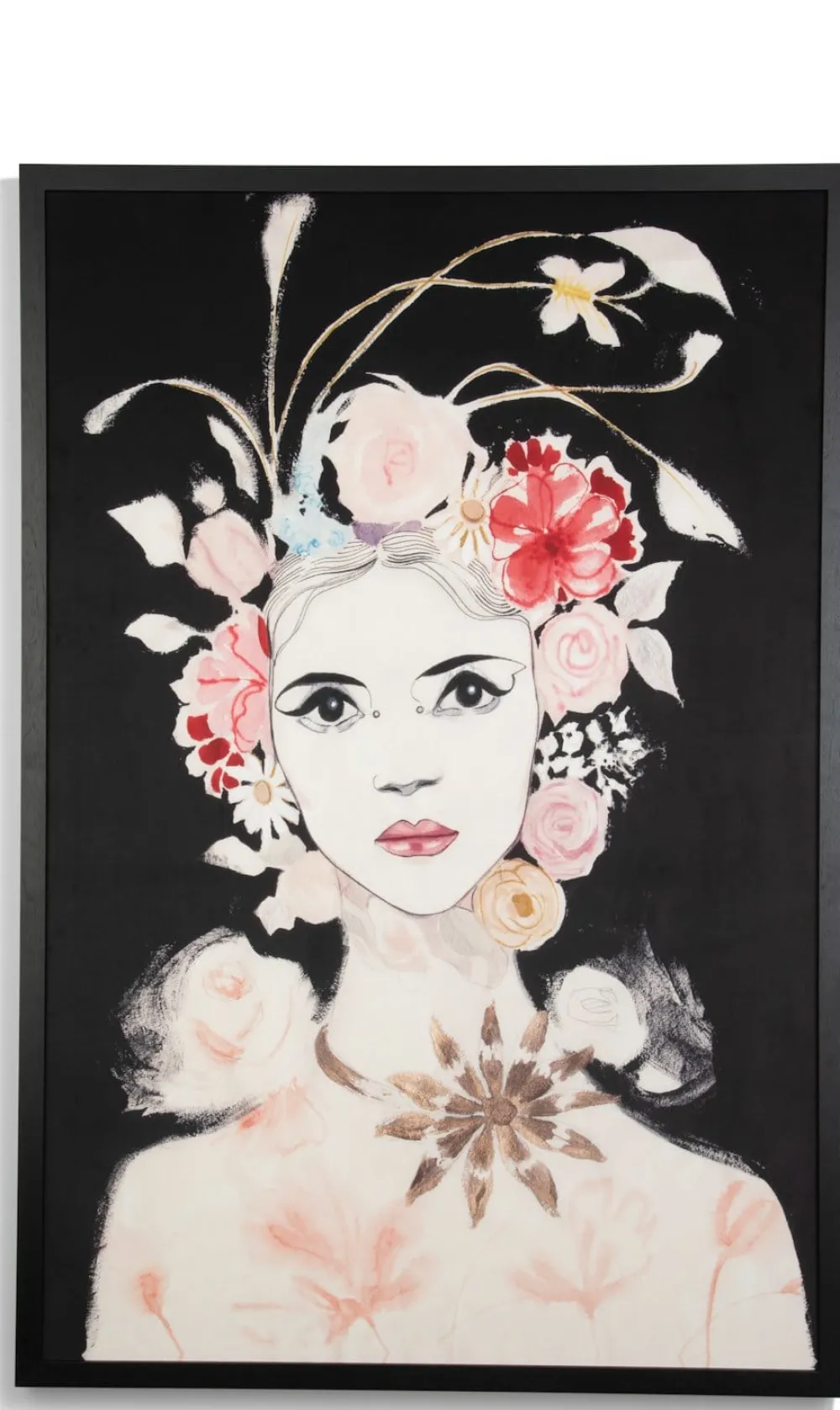 COCOmaison Dior Flower tableau 120x180cm - Multicouleur Online