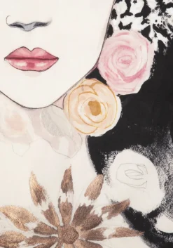 COCOmaison Dior Flower tableau 120x180cm - Multicouleur Online