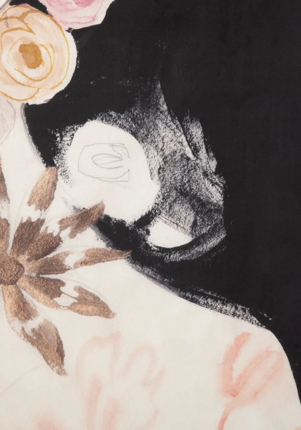 COCOmaison Dior Flower tableau 120x180cm - Multicouleur Online