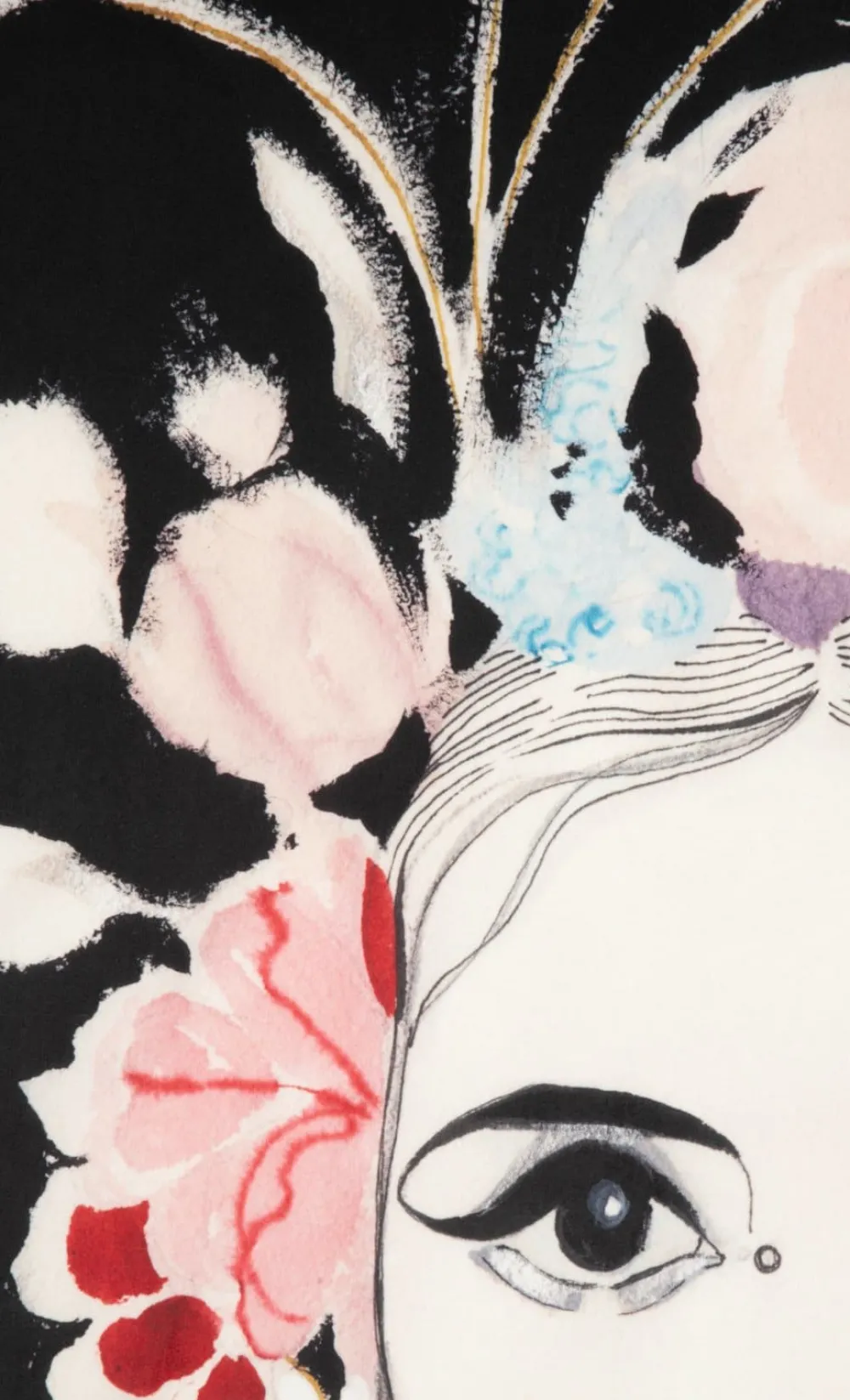 COCOmaison Dior Flower tableau 120x180cm - Multicouleur Online