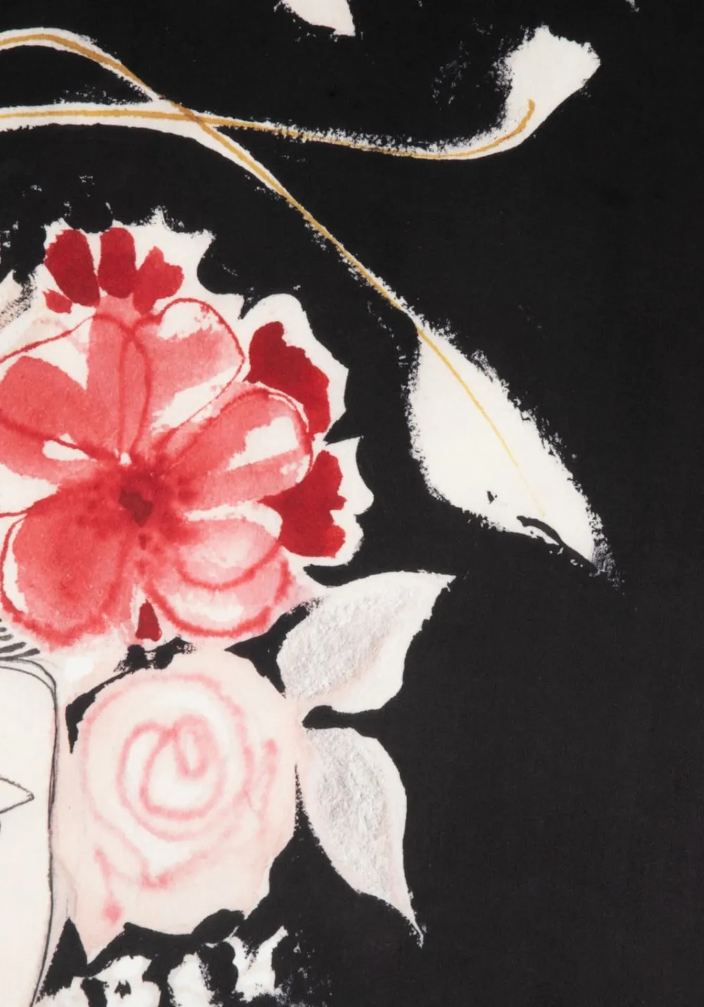 COCOmaison Dior Flower tableau 120x180cm - Multicouleur Online