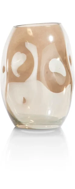 COCOmaison Don vase H19cm - gris - Gris Outlet