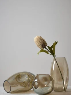 COCOmaison Don vase H19cm - gris - Gris Outlet