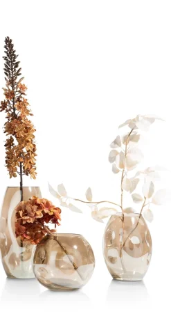 COCOmaison Don vase H19cm - gris - Gris Outlet