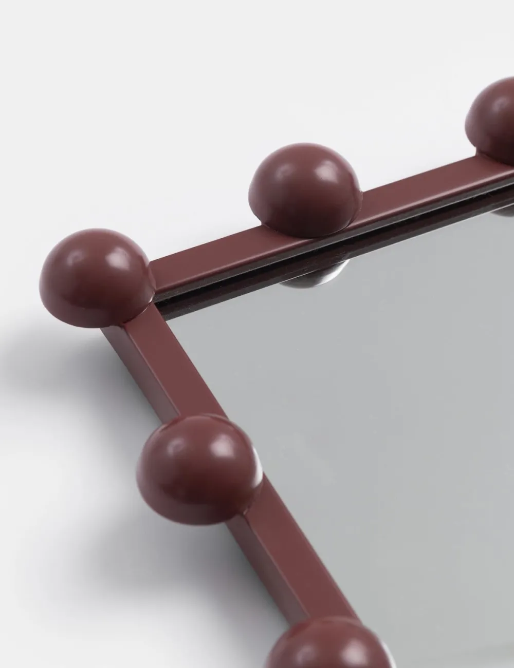 COCOmaison Donny miroir 50x170cm - Rouge