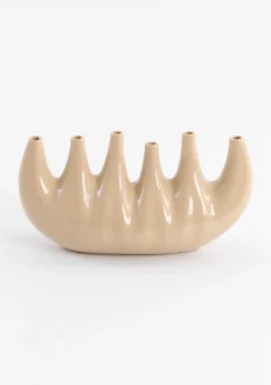 COCOmaison Elien vase H24cm - Beige Outlet