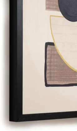 COCOmaison Encounter tableau 100x100cm - Couleur creme