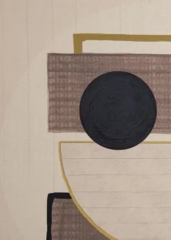 COCOmaison Encounter tableau 100x100cm - Couleur creme