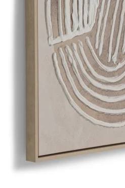 COCOmaison Fae tableau 80x120cm - Couleur creme Discount