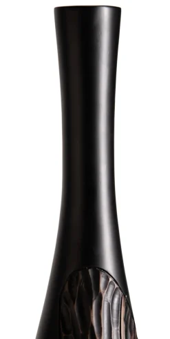 COCOmaison Faye vase H107cm - Noir Hot