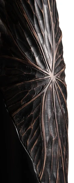 COCOmaison Faye vase H107cm - Noir Hot