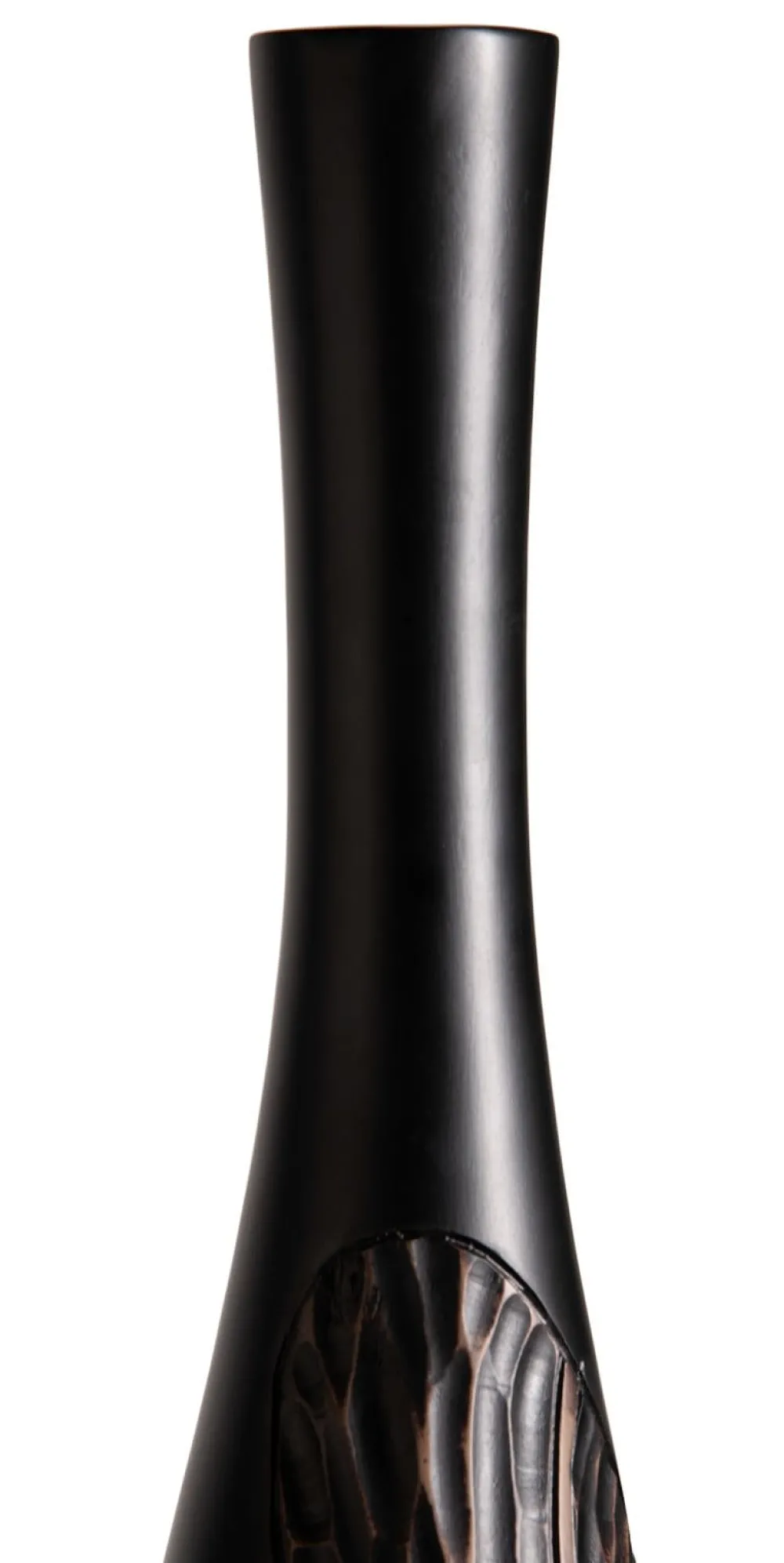 COCOmaison Faye vase H75cm - Noir Hot