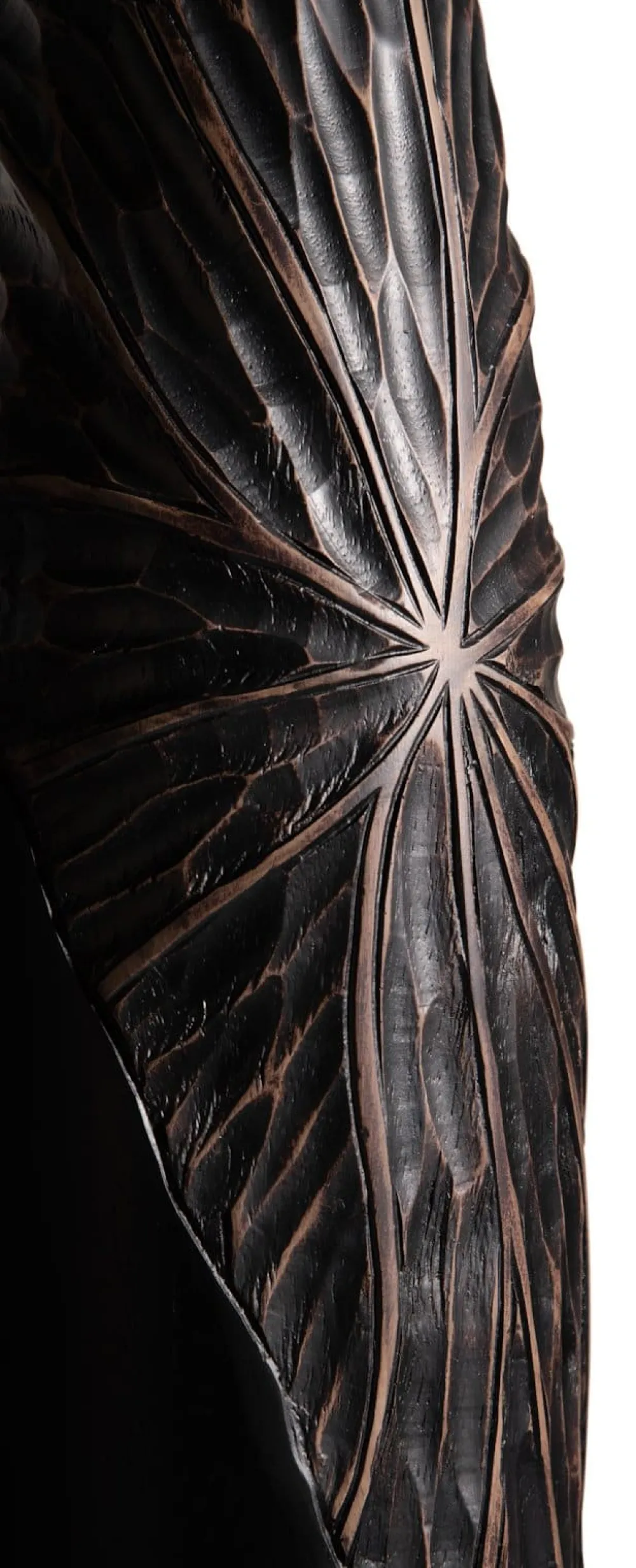 COCOmaison Faye vase H75cm - Noir Hot