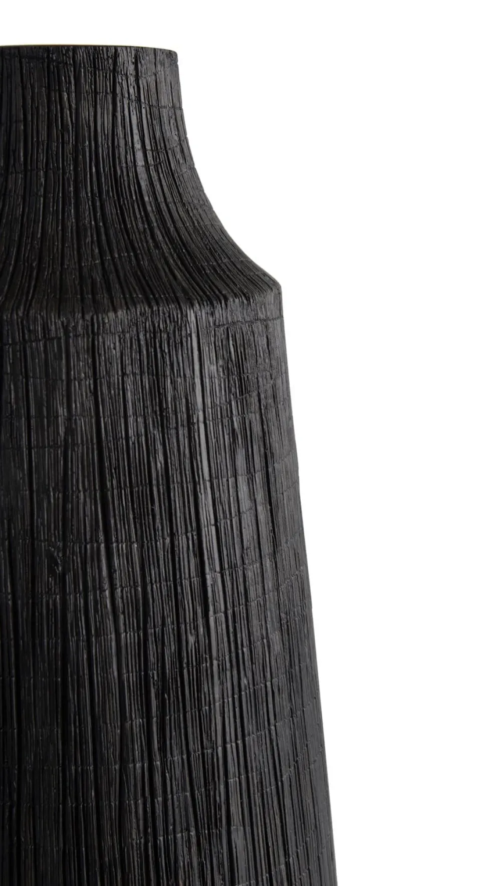 COCOmaison Finn vase H50cm - Noir Clearance