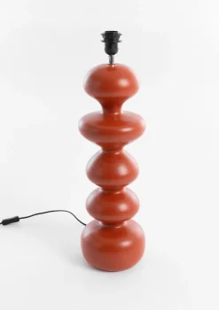 COCOmaison Flore pied de lampe 1*E27 - Rouille New