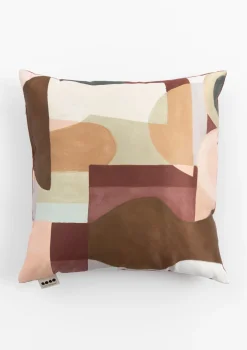 COCOmaison Franny coussin 45x45cm - Multicouleur Discount