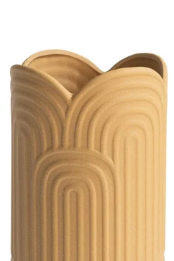 COCOmaison Gia vase H35cm - Ocre Clearance