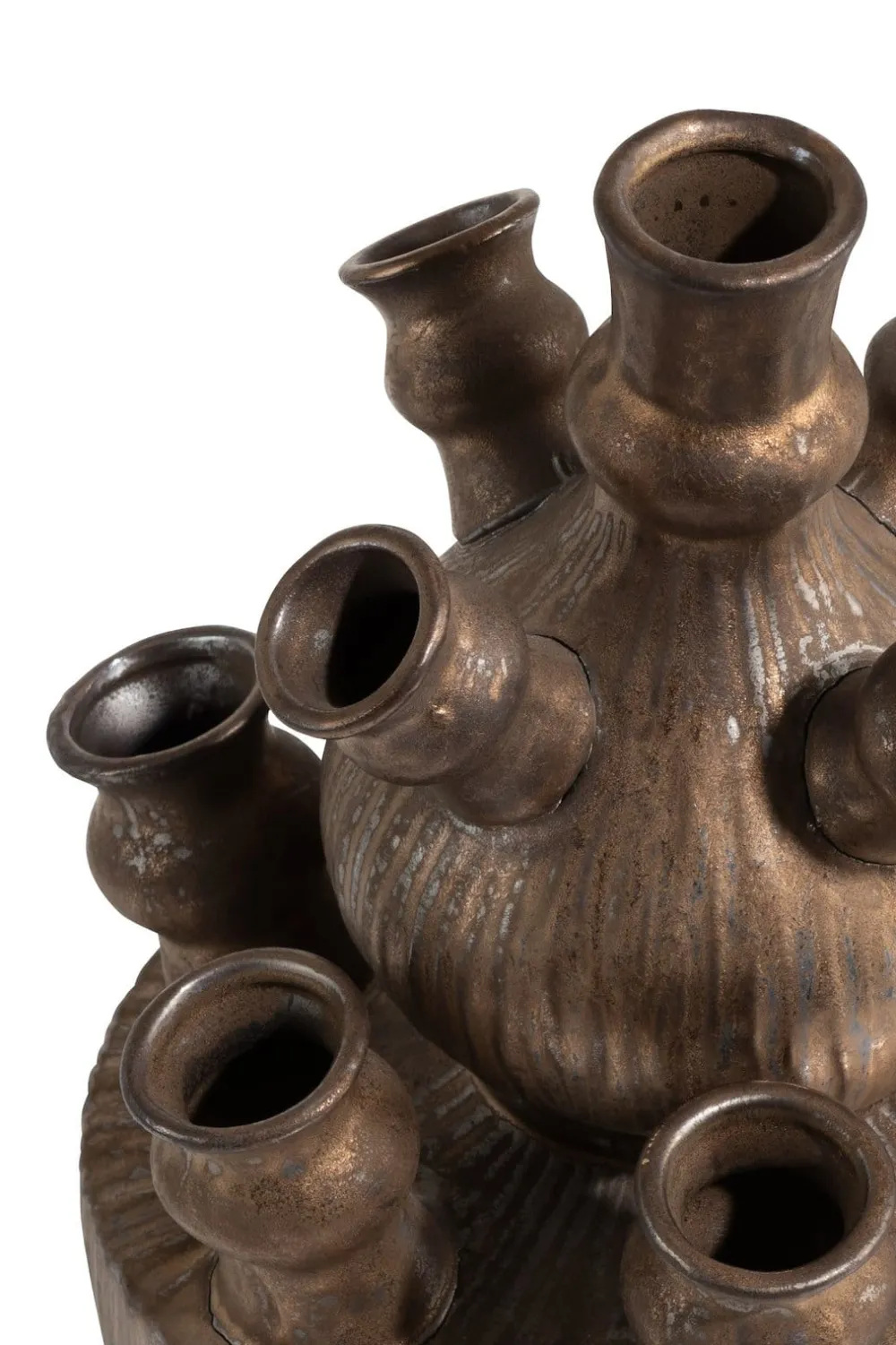 COCOmaison Golden Tulip vase H39cm - Or New