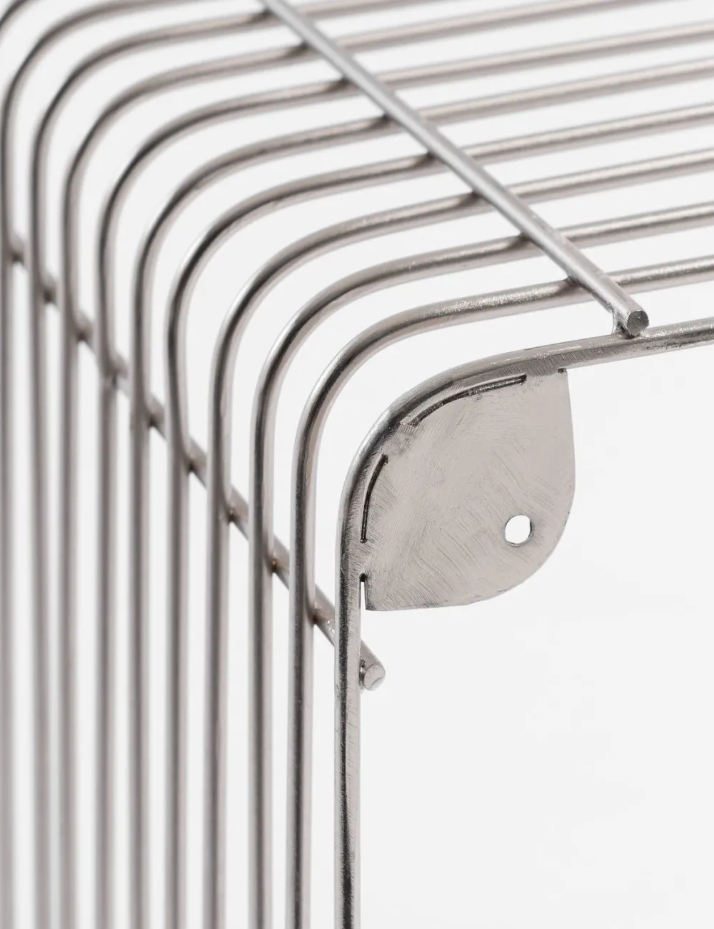 COCOmaison Gus jeu de 2 etagere murale H35-40cm - Argent Online