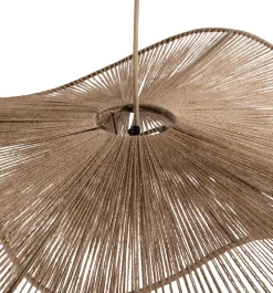 COCOmaison Iggy suspension 1*E27 D80cm - Naturel Hot