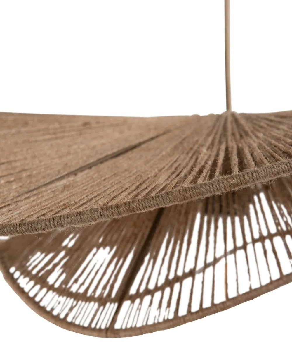 COCOmaison Iggy suspension 1*E27 D80cm - Naturel Hot