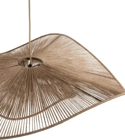 COCOmaison Iggy suspension 1*E27 D80cm - Naturel Hot