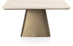COCOmaison Issy table d'appoint H33cm - Couleur creme Hot