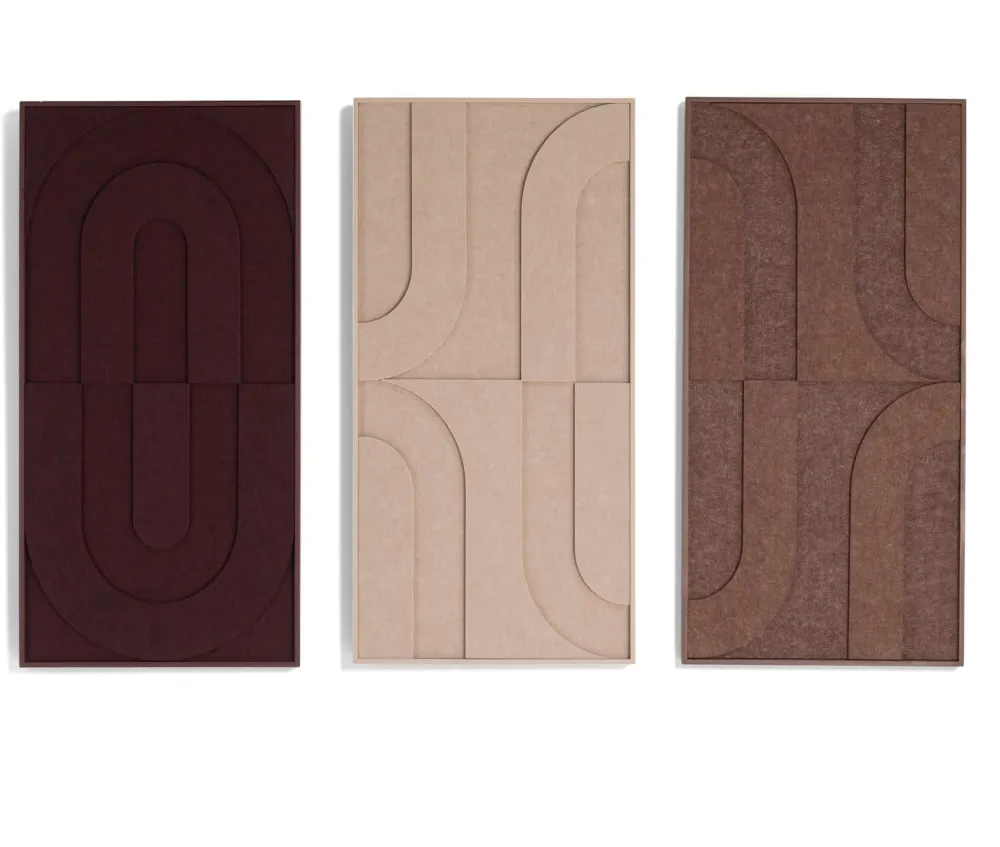 COCOmaison Jace tableau 48x96cm - Bordeaux Online