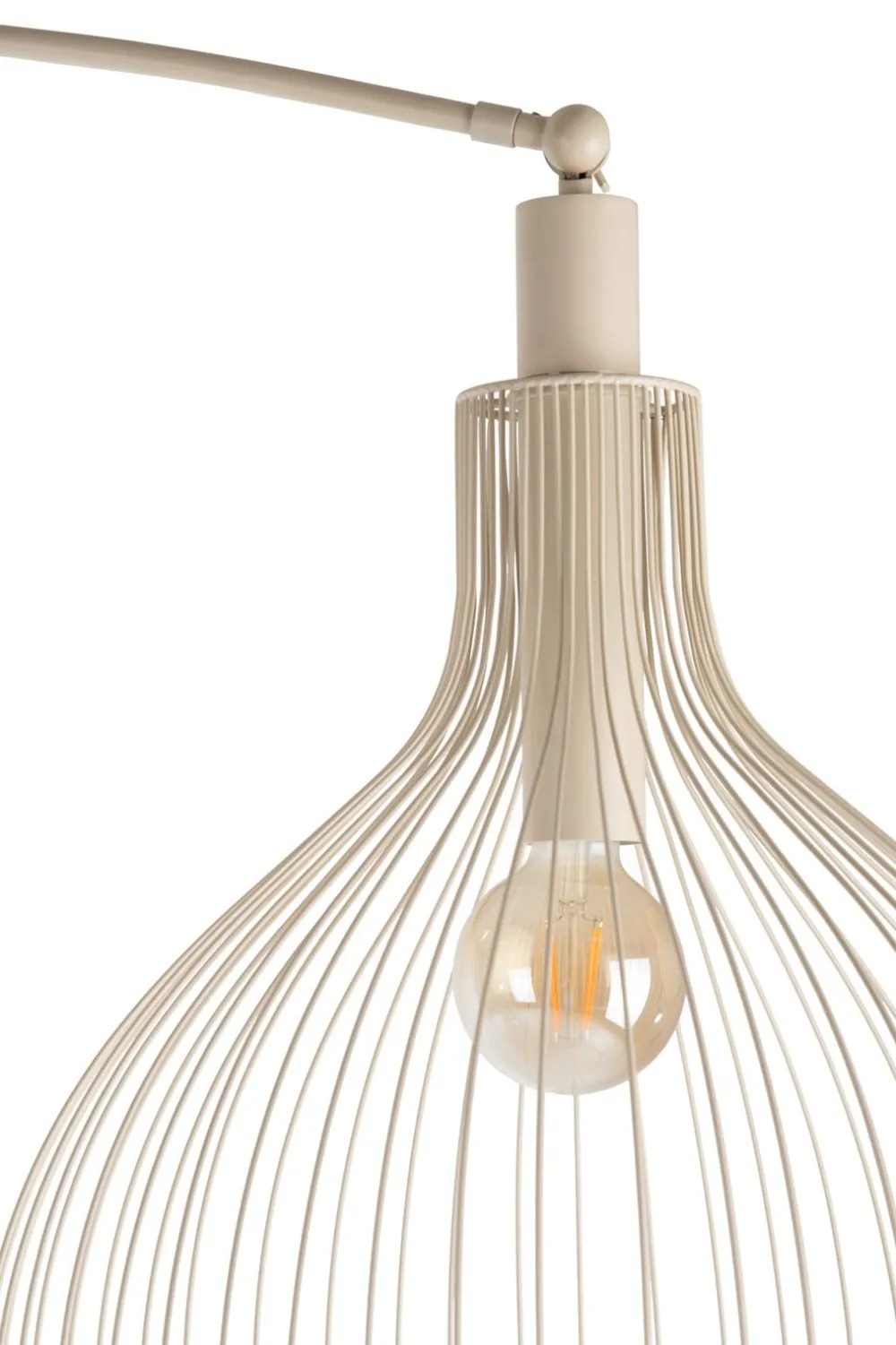 COCOmaison Jax lampadaire 1*E27 - Beige Hot