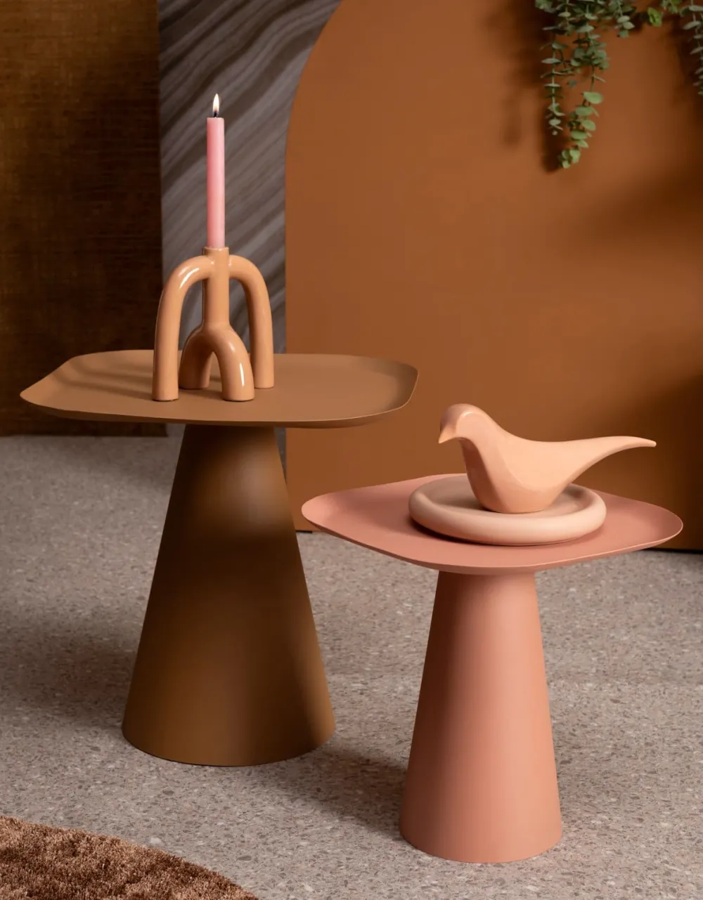 COCOmaison Jeanne plat D24cm - Rose