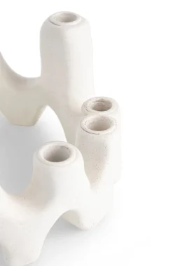 COCOmaison Jet bougeoir H14,5cm - Blanc Sale