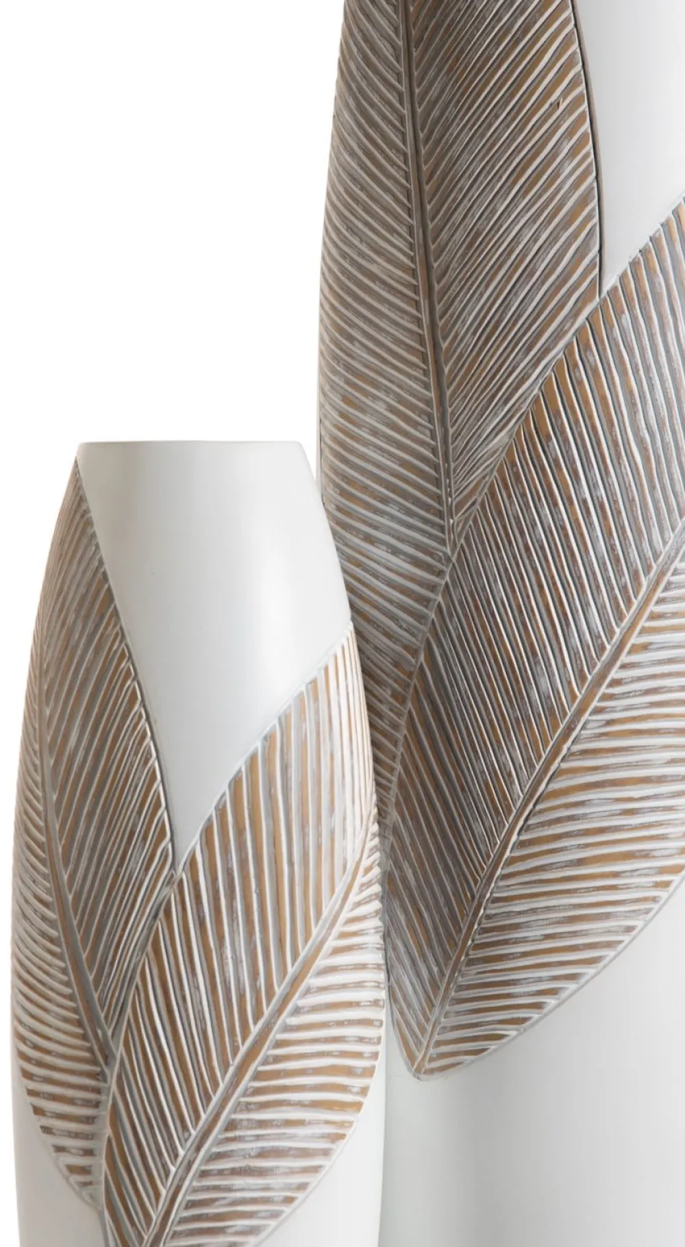 COCOmaison Jolie vase H45cm - Blanc Clearance