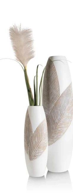COCOmaison Jolie vase H78cm - Blanc Sale