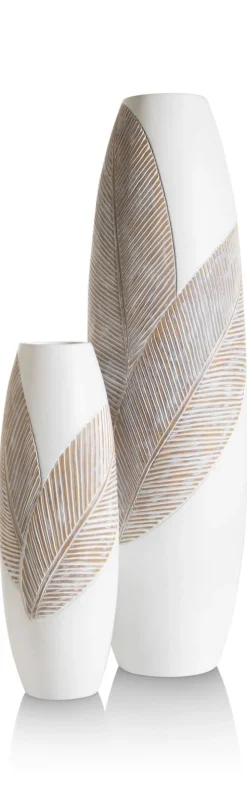 COCOmaison Jolie vase H78cm - Blanc Sale