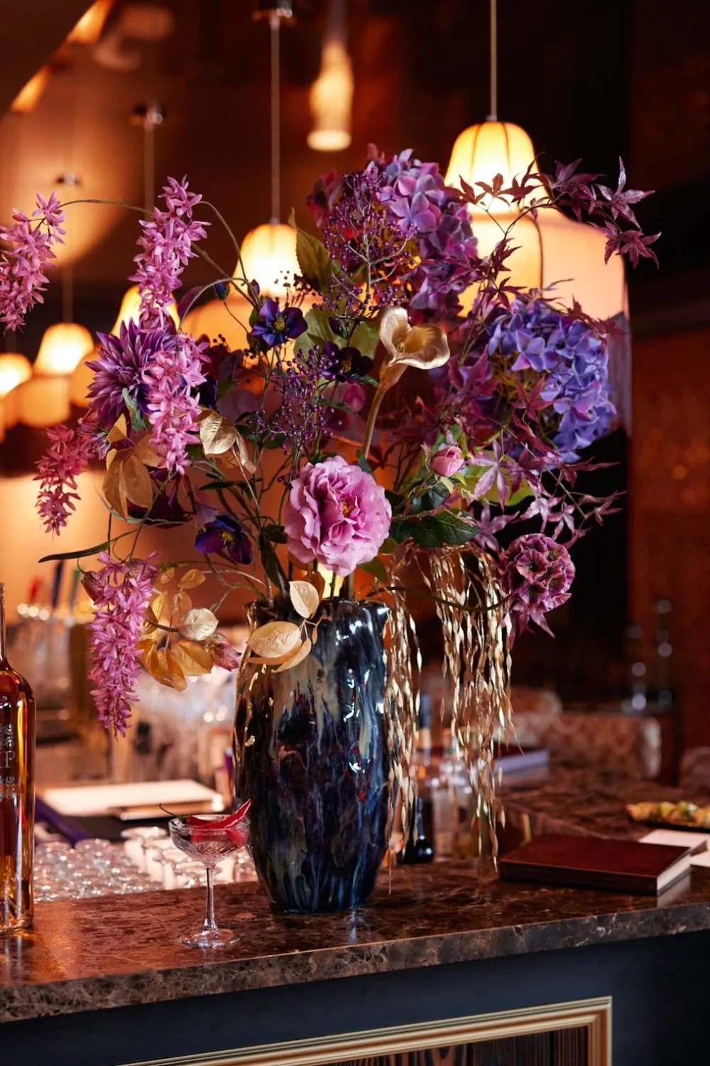 COCOmaison Julius vase H45cm - Bleu Sale