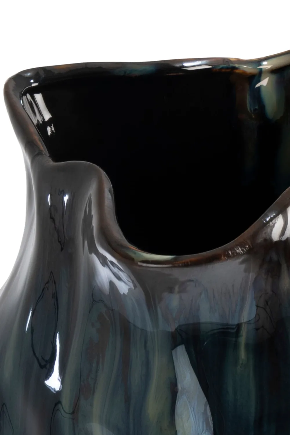 COCOmaison Julius vase H45cm - Bleu Sale