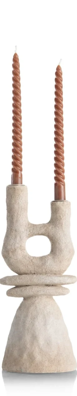 COCOmaison June bougoir H32cm - Couleur creme Clearance