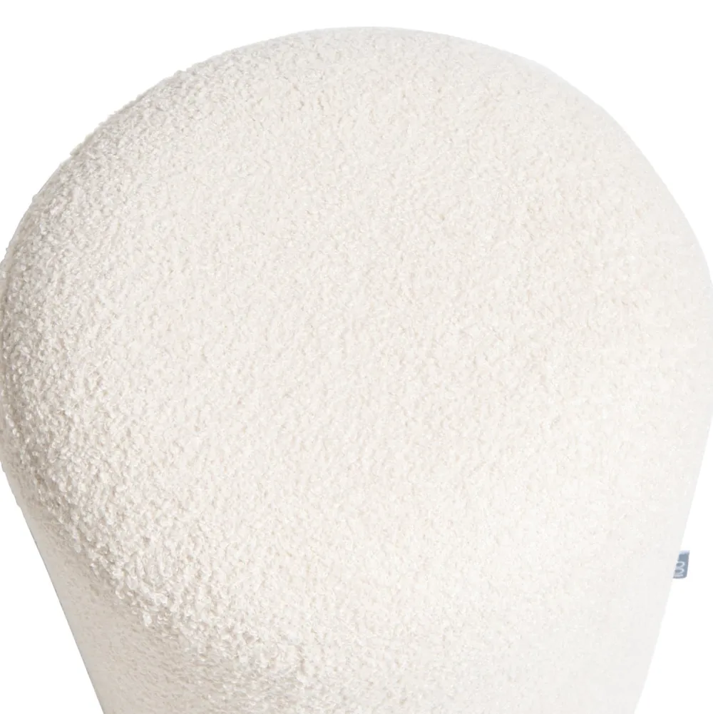COCOmaison Kelly pouf H45cm - Couleur creme Outlet