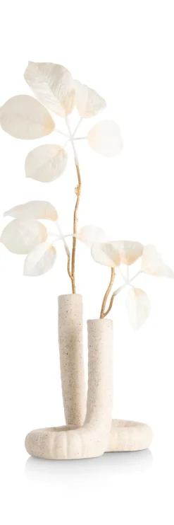 COCOmaison Kiki vase H17cm - Beige Sale