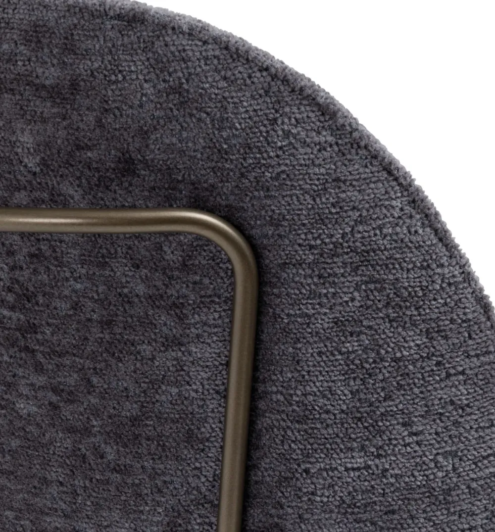 COCOmaison Kjel chaise - champagne - Anthracite Discount