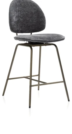 COCOmaison Kjel chaise de bar - champagne - Anthracite Clearance