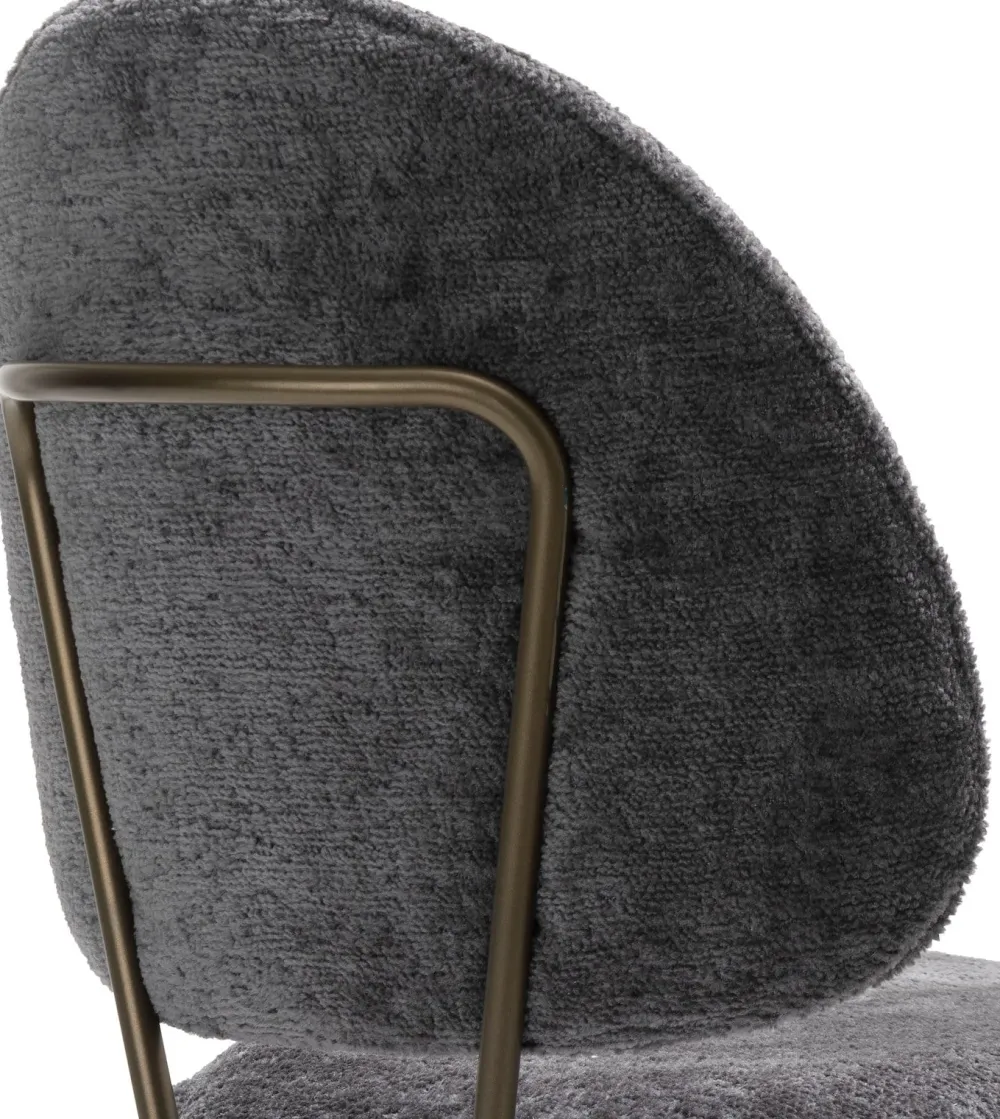 COCOmaison Kjel chaise de bar - champagne - Anthracite Clearance