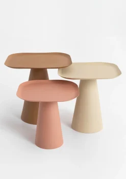 COCOmaison Leah table d'appoint H50cm - Brun