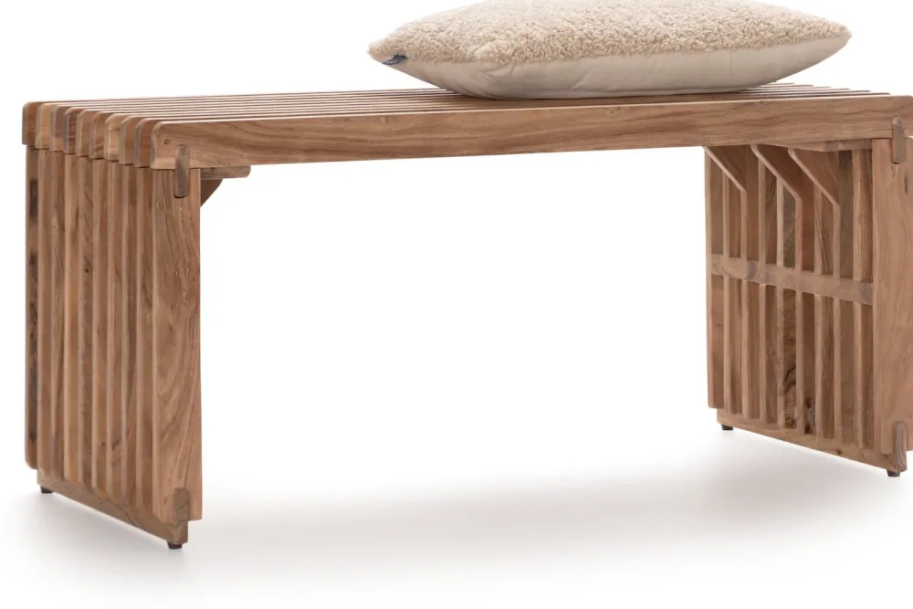 COCOmaison Lino banquette 96cm - Brun Online