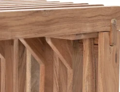 COCOmaison Lino console 120cm - Brun Outlet