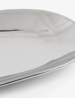 COCOmaison Lisette plat 21x47cm - Argent Outlet