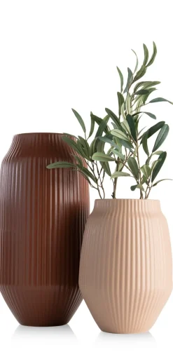 COCOmaison Liv vase H28cm - Beige Best