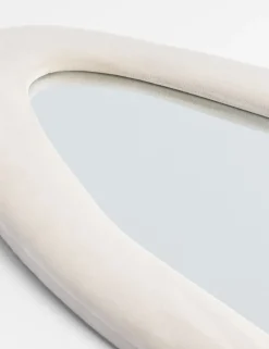COCOmaison Loes mirroir 160x60cm - Couleur creme Outlet