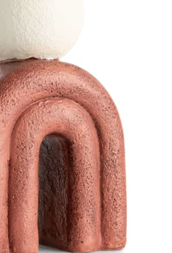 COCOmaison Lot bougeoir H15,5cm - brun Discount