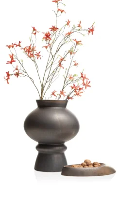 COCOmaison Lovia vase H43cm - Brun Hot